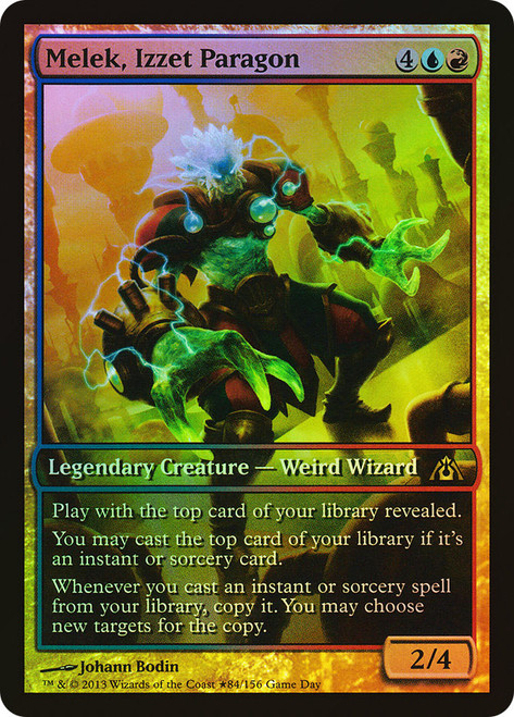 Melek, Izzet Paragon (Game Day)
Promo
Single
Magic: The Gathering