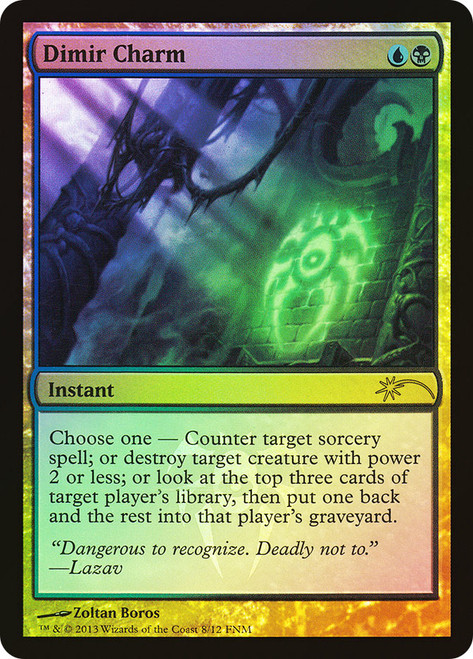 Dimir Charm (FNM)\nPromo: General\nSingle\nMagic The Gathering