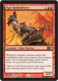 Ogre Battledriver (Duels of the Planeswalkers)\nPromo: General\nSingle\nMagic The Gathering