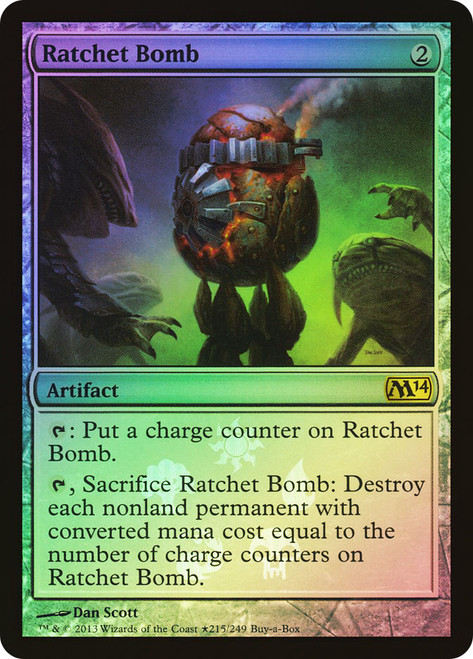 Ratchet Bomb (Buy-a-Box)\nPromo: General\nSingle\nMagic The Gathering