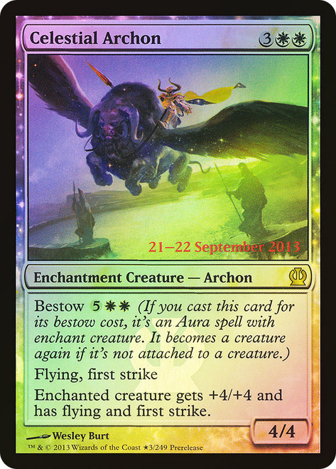 Celestial Archon (Prerelease) (Theros)
Promo
Single
Magic: The Gathering