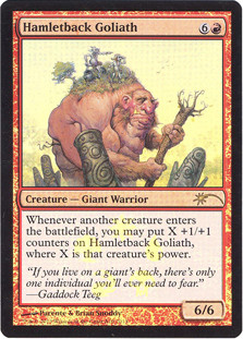 Hamletback Goliath (Resale)\nPromo: General\nSingle\nMagic The Gathering