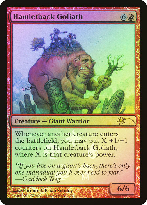 Hamletback Goliath (Resale)
Promo
Single
Magic: The Gathering