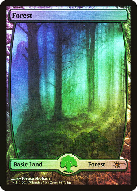 Forest (Judge) (#005) (Full Art)\nPromo: General\nSingle\nMagic The Gathering