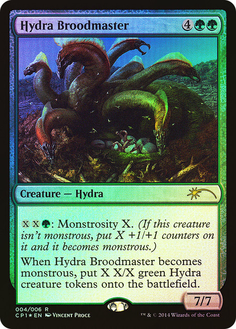 Hydra Broodmaster (Clash Pack)
Promo
Single
Magic: The Gathering