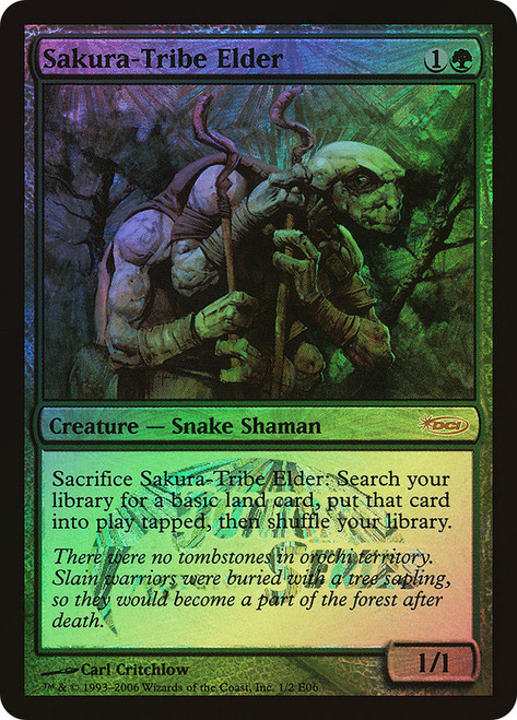 Sakura-Tribe Elder (Junior Series) (#E06)\nPromo: General\nSingle\nMagic The Gathering