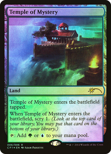 Temple of Mystery (Clash Pack)\nPromo: General\nSingle\nMagic The Gathering