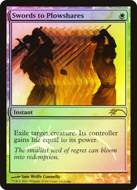 Swords to Plowshares (FINAL FANTASY) (MagicCon) | Promo | Star