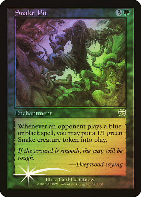 Snake Pit\nMercadian Masques\nSingle\nMagic The Gathering