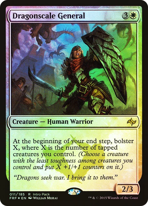 Dragonscale General (Intro Pack)
Promo
Single
Magic: The Gathering