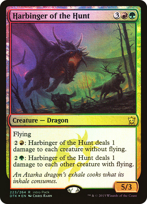 Harbinger of the Hunt (Intro Pack)
Promo
Single
Magic: The Gathering