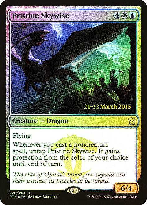 Pristine Skywise (Prerelease) (Dragons of Tarkir)
Promo
Single
Magic: The Gathering