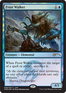 Frost Walker (FNM)\nPromo: General\nSingle\nMagic The Gathering