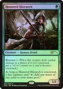 Honored Hierarch (Clash Pack)\nPromo: General\nSingle\nMagic The Gathering