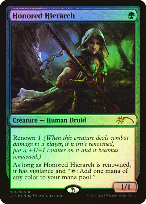 Honored Hierarch (Clash Pack)
Promo
Single
Magic: The Gathering