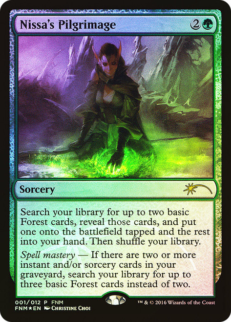 Nissa's Pilgrimage (FNM)\nPromo: General\nSingle\nMagic The Gathering