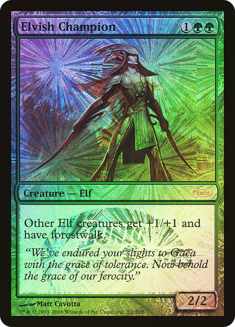 Elvish Champion (Junior Series) (#E08)\nPromo: General\nSingle\nMagic The Gathering