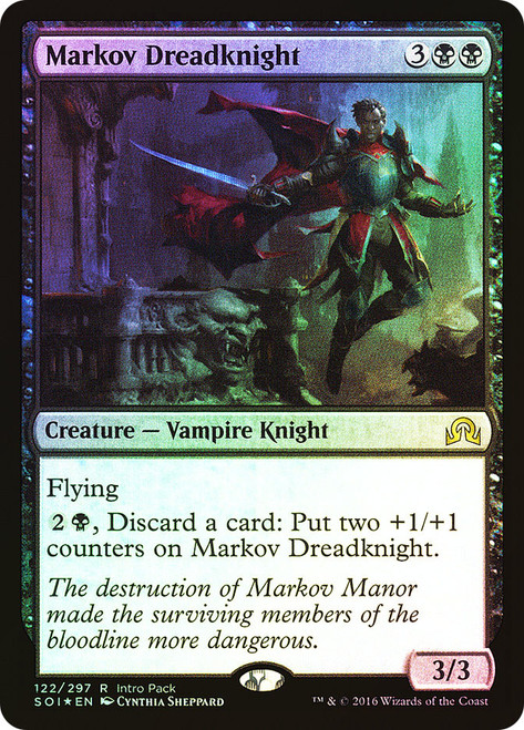 Markov Dreadknight (Intro Pack)\nPromo: General\nSingle\nMagic The Gathering