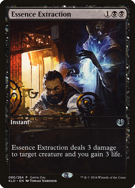 Essence Extraction (Game Day) (Full Art)\nPromo: General\nSingle\nMagic The Gathering