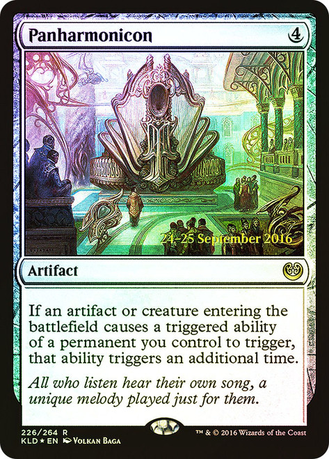 ♧MTG foil パンハモニコン 日)【エッチングFoil】パンハモニコン / Panharmonicon【2X2