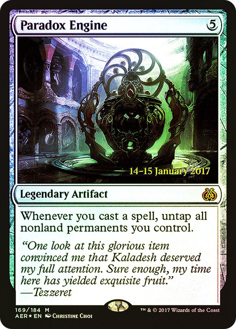Paradox Engine (Prerelease) (Aether Revolt) | Promo: Date