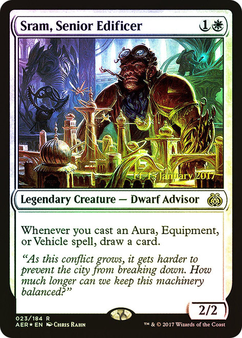 Sram, Senior Edificer (Promo Pack) (Aether Revolt) | Promo 