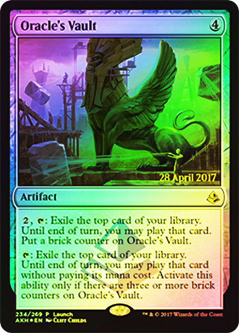 Oracle's Vault (Launch)\nPromo: Date Stamped\nSingle\nMagic The Gathering