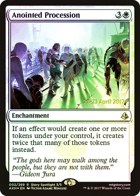 Anointed Procession (Prerelease) (Amonkhet) | Promo: Date Stamped 