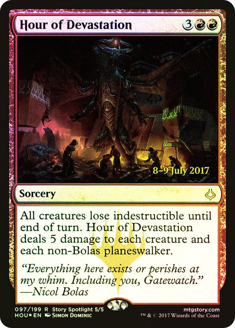 Hour of Devastation (Prerelease) (Hour of Devastation) | Promo | Star City  Games