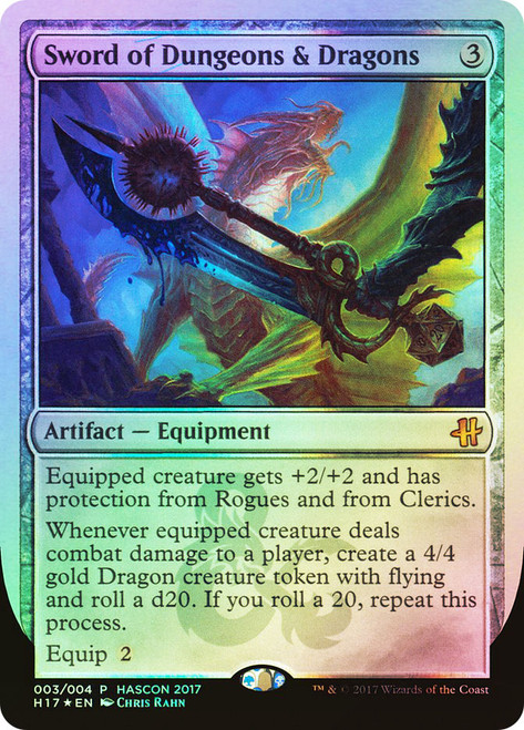 Sword of Dungeons & Dragons (HASCON 2017)\nPromo: General\nSingle\nMagic The Gathering