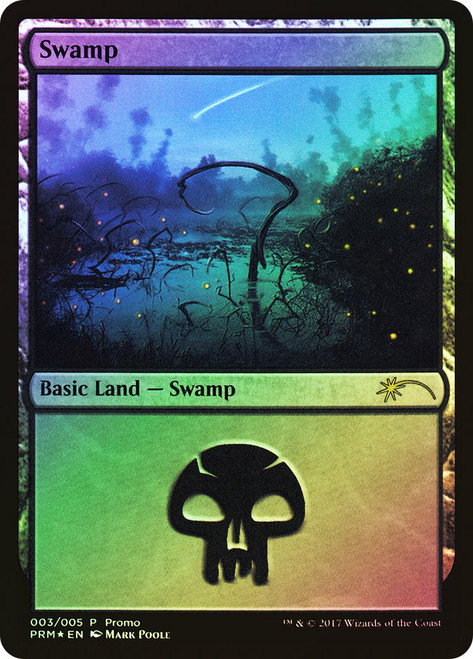 MTG SLP 0033 沼 / Swamp Foil Magic Con C C SLP Swamp 0033 MTG Foil / 沼 Magic Con