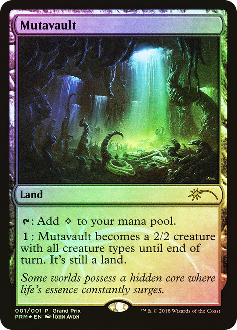 Mutavault (Grand Prix)\nPromo: General\nSingle\nMagic The Gathering