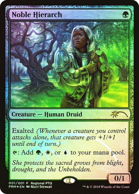 Noble Hierarch (Regional PTQ)\nPromo: General\nSingle\nMagic The Gathering