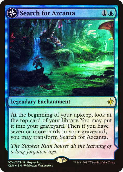 Search for Azcanta // Azcanta, the Sunken Ruin (Buy-a-Box)\nPromo: General\nSingle\nMagic The Gathering