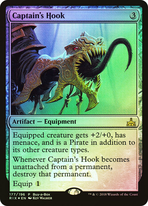 Captain's Hook (Buy-a-Box)\nPromo: General\nSingle\nMagic The Gathering