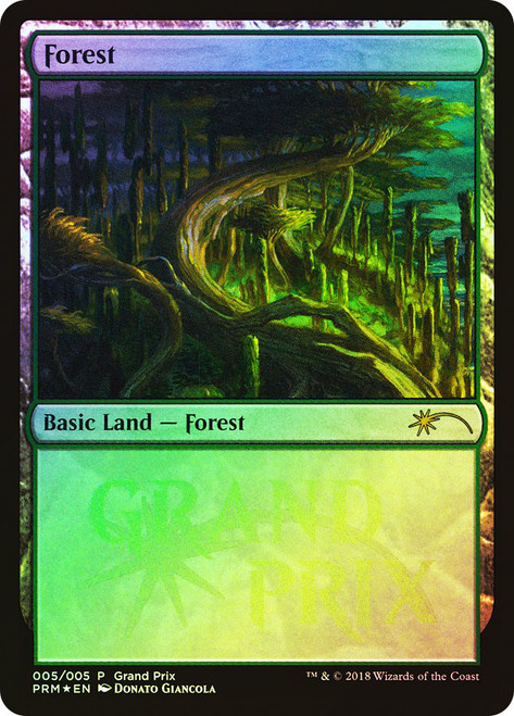 Forest (Grand Prix)\nPromo: General\nSingle\nMagic The Gathering