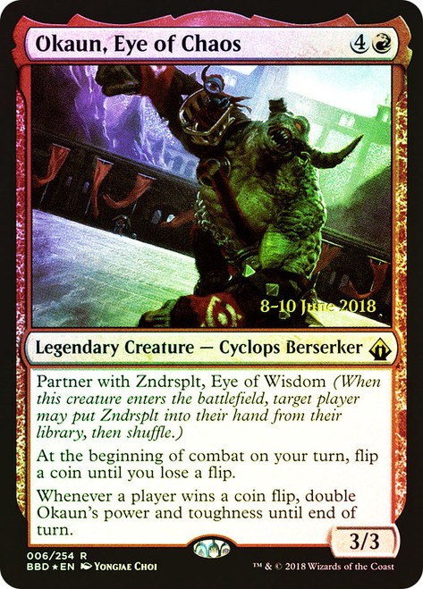 Okaun, Eye of Chaos (Launch) | Promo: Date Stamped | Star City 