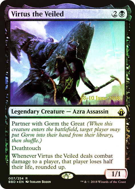 Virtus the Veiled (Launch)\nPromo: Date Stamped\nSingle\nMagic The Gathering