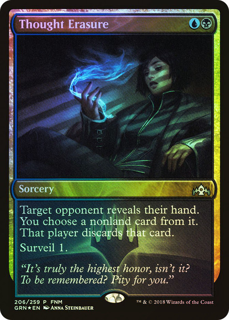 Thought Erasure (FNM)\nPromo: General\nSingle\nMagic The Gathering