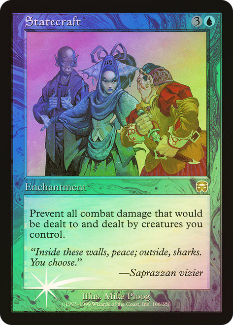 Statecraft\nMercadian Masques\nSingle\nMagic The Gathering