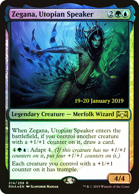 Zegana, Utopian Speaker | Ravnica Allegiance | Star City Games