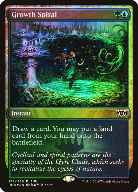 Growth Spiral (FNM)\nPromo: General\nSingle\nMagic The Gathering