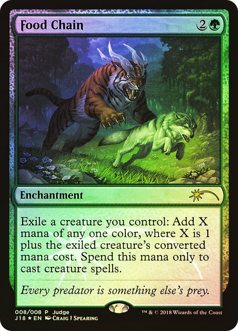 Food Chain (Judge)\nPromo: General\nSingle\nMagic The Gathering