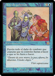 Statecraft
Mercadian Masques - Spanish
Single
Magic The Gathering