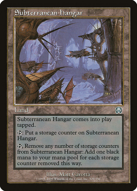 Subterranean Hangar\nMercadian Masques\nSingle\nMagic The Gathering