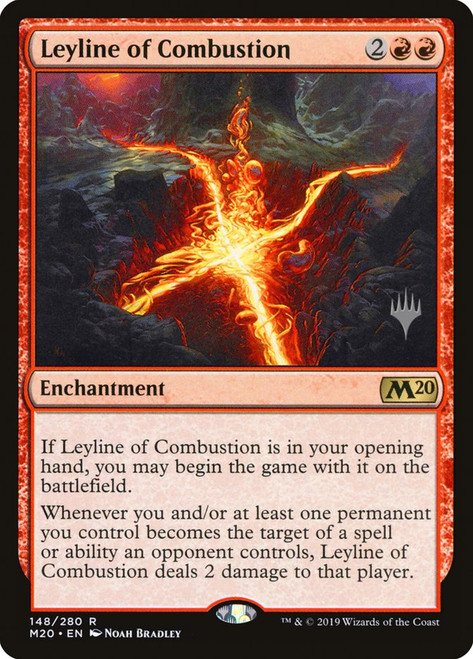 Leyline of Combustion (Promo Pack) (Core Set 2020)\nPromo: Planeswalker Stamped\nSingle\nMagic The Gathering