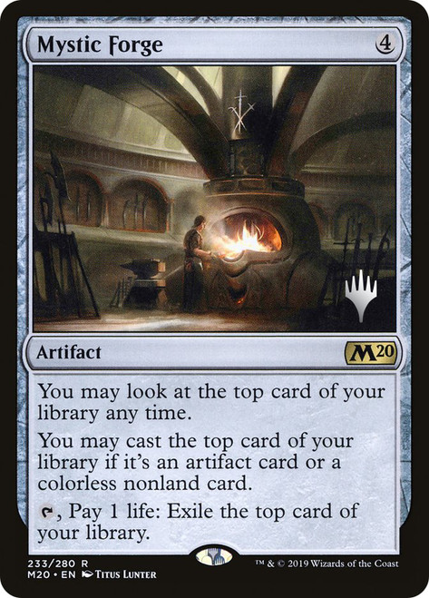 Mystic Forge (Promo Pack) (Core Set 2020)\nPromo: Planeswalker Stamped\nSingle\nMagic The Gathering