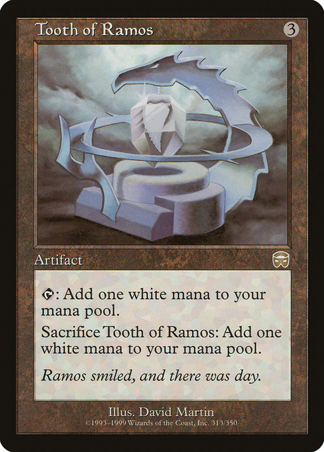 Tooth of Ramos\nMercadian Masques\nSingle\nMagic The Gathering
