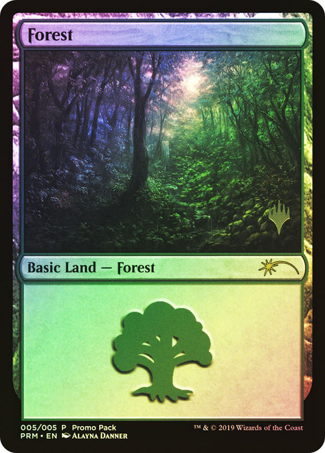 Forest (Arena) (Urza's Saga) | Promo | Star City Games