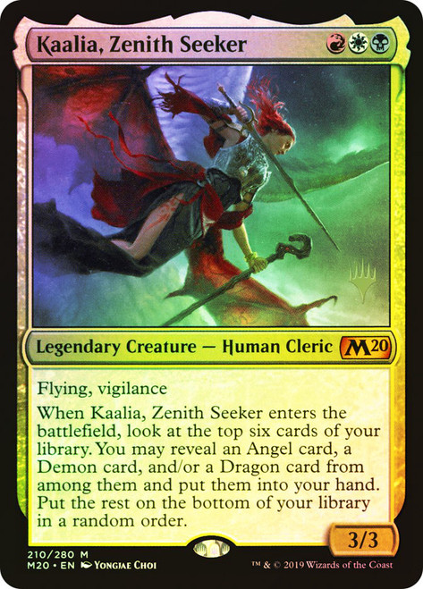 Kaalia, Zenith Seeker (Promo Pack) (Core Set 2020)\nPromo: Planeswalker Stamped\nSingle\nMagic The Gathering